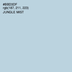 #BBD3DF - Jungle Mist Color Image